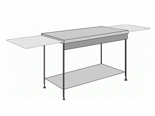 Стол для разлива и укупорки питательных сред 455.13 1200х600х850