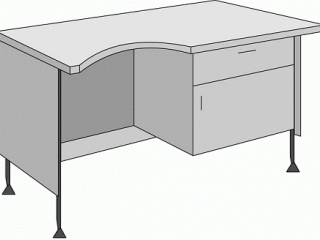 Стол для микроскопирования 423.09 1200х700х760