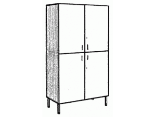 Шкаф для приборов 423.14 850х430х1820